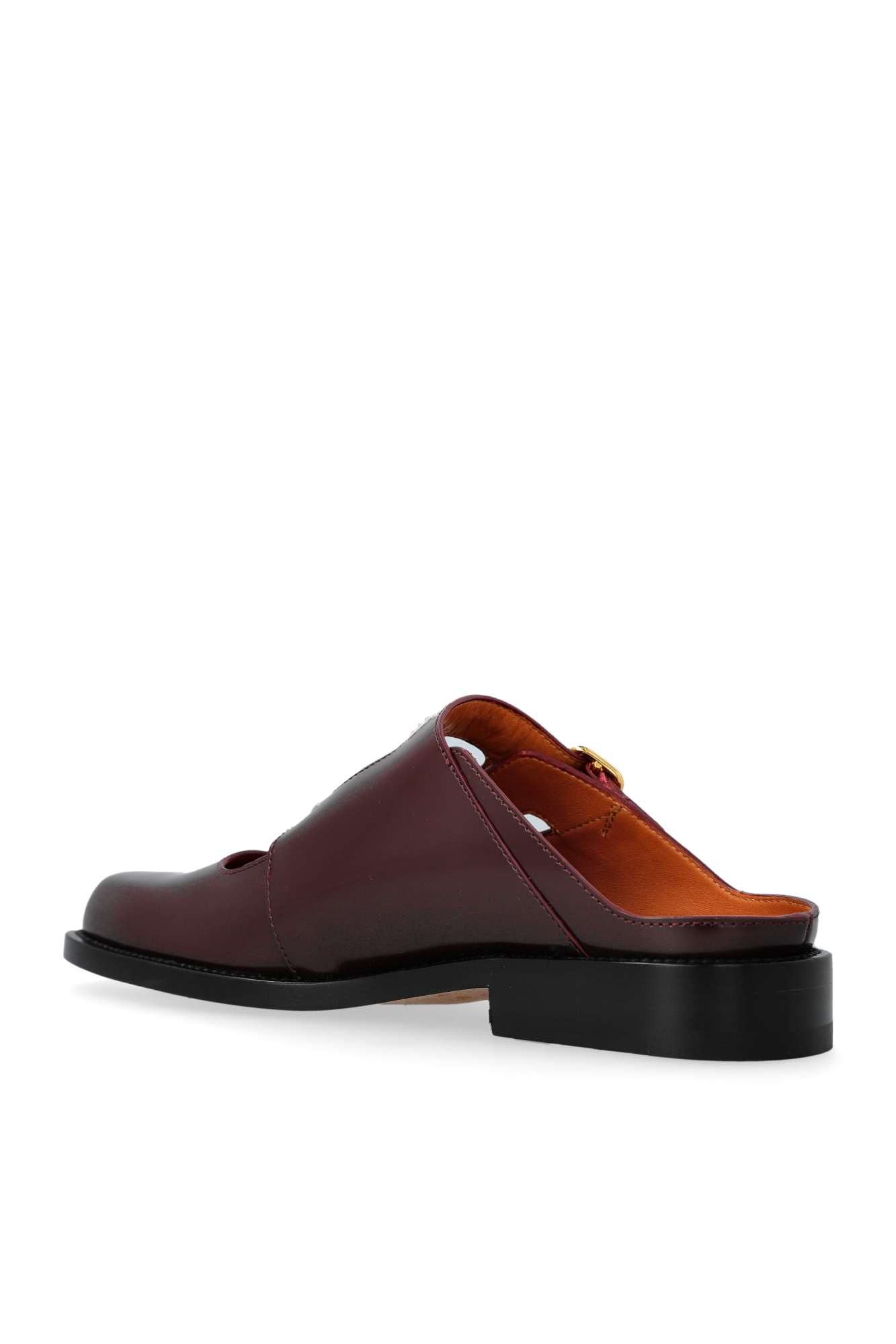 【関税＆送料込み】Marni Smooth Calfskin Slides Marni Embroidered slip-on Slides | Blue | FARFETCH